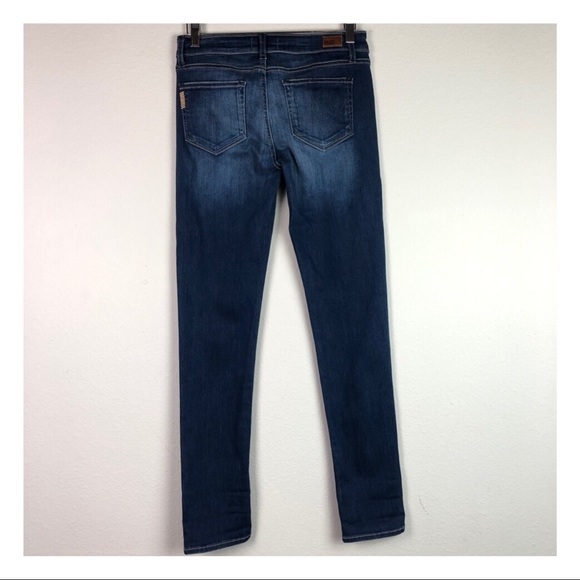 PAIGE SKYLINE SKINNY SKINNY IN RAVINE 27 - Picture 3 of 6